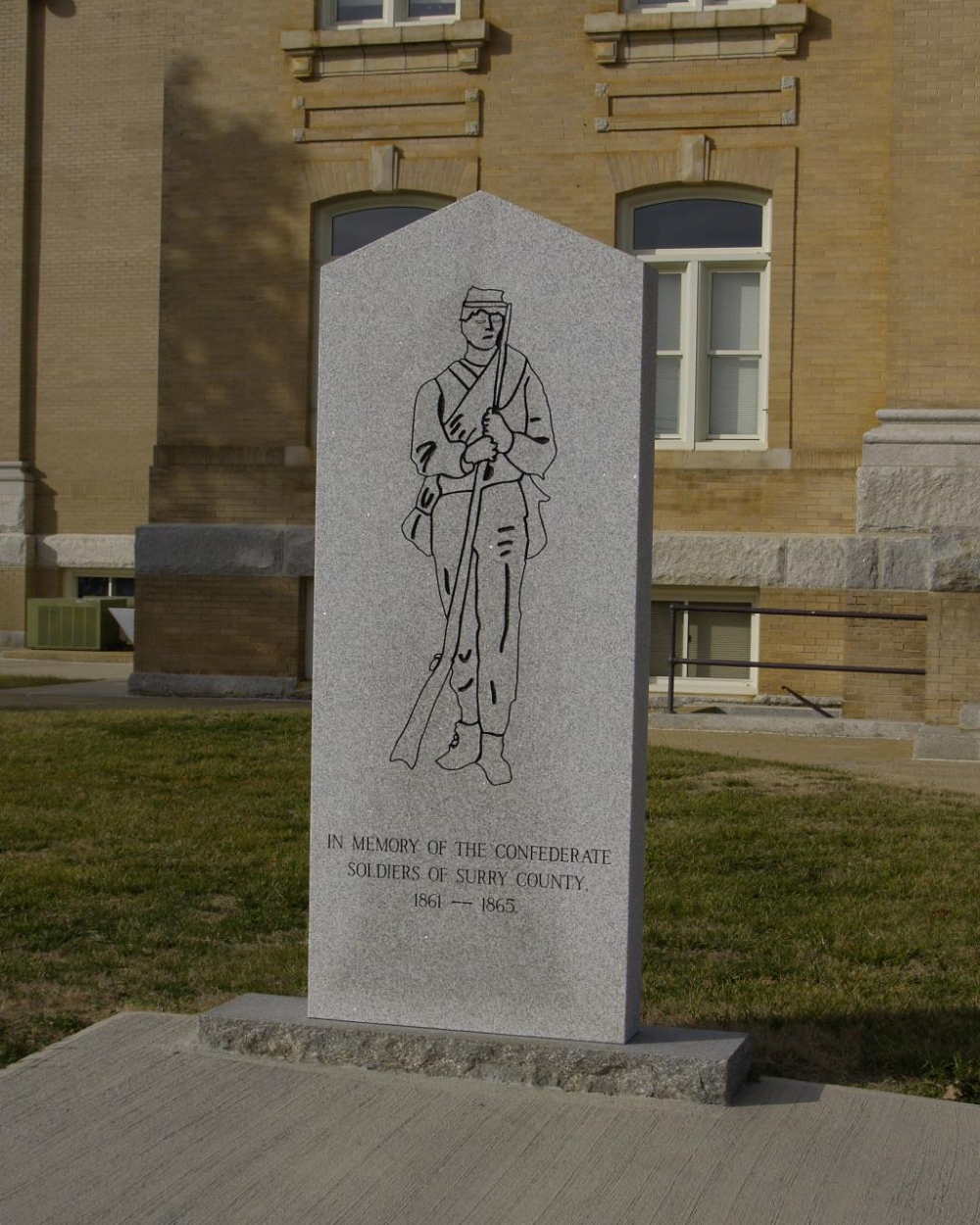 Surry County Confederate Memorial in Dobson
